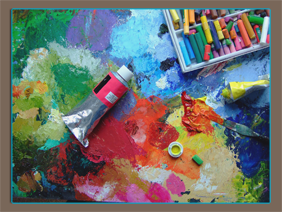 Palette de talents graphiques Palette peinture